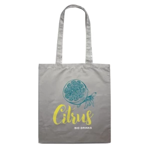 Saco de compras COTTONEL COLOUR+ - Cinzento