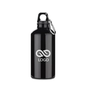 Frasco de alumínio TREKO 500 ml - Preto