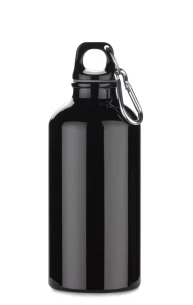 Frasco de alumínio TREKO 500 ml - Preto