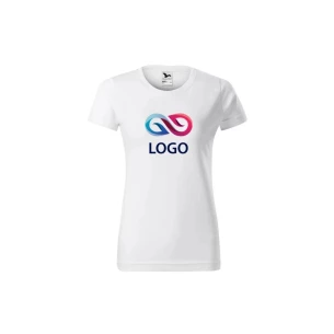 T-Shirt básica para mulher - Branco