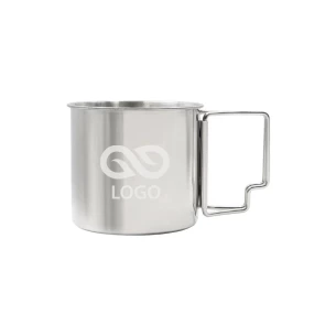 Caneca de viagem Pokhara 350 ml - Prata