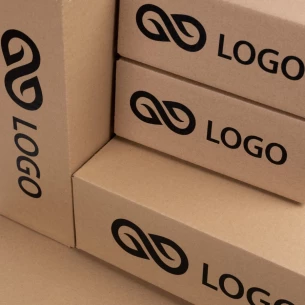 Caixa de cartão para encomendas postais - tamanho B