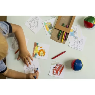 Conjunto para colorir, lápis de cor | Hadley - neutro