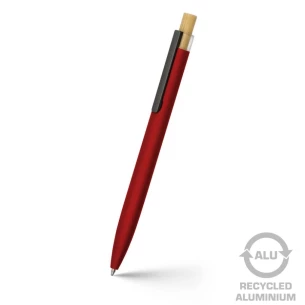 Caneta de alumínio reciclado | Randall - Vermelho
