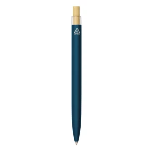 Caneta de alumínio reciclado Randall - Azul marinho