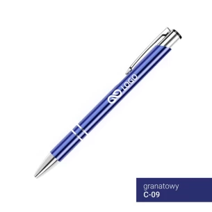 Caneta esferográfica Cosmo - Azul marinho