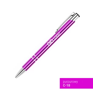Caneta esferográfica Cosmo - Roxo
