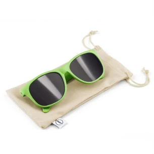 B'RIGHT B'RIGHT BEE STRAW GLASSES - verde claro