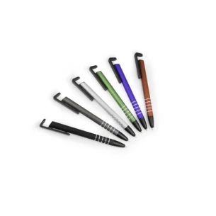 ERRAN LONG PEN - CANETA TOUCH, SUPORTE PARA TELEFONE - Prata