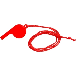 Apito com fio - Vermelho