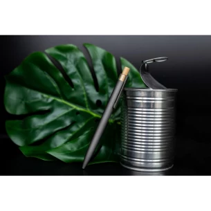 Caneta de alumínio reciclado Randall - Preto