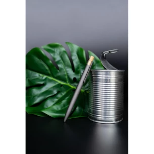 Caneta de alumínio reciclado Randall - Preto