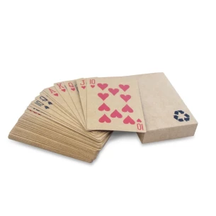 Cartas de jogar em papel reciclado Harper