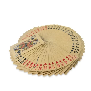 Cartas de jogar em papel reciclado Harper
