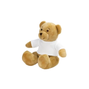 Urso de pelúcia Siddy Honey - castanho claro