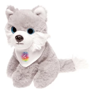 Lobo de peluche | Fang - Cinzento