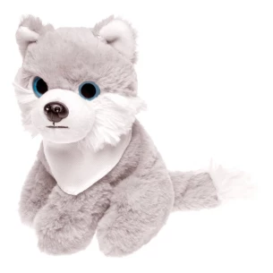 Lobo de peluche | Fang - Cinzento