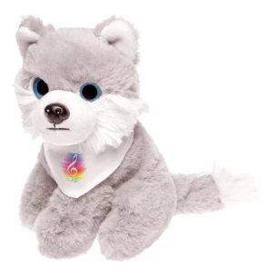 Lobo de peluche | Fang - Cinzento