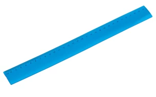 Régua flexível - Azul marinho