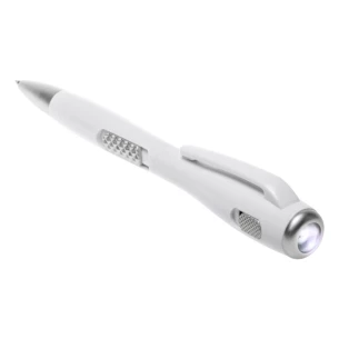Caneta, luz LED - Branco