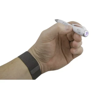 Caneta, luz LED - Branco