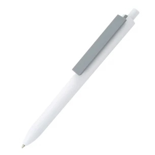 Esferográfica Comet White - Cinzento