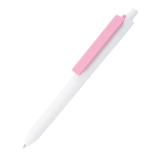 Esferográfica Comet White - Rosa claro