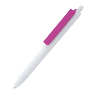 Esferográfica Comet White - Fúcsia