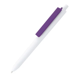 Esferográfica Comet White - Roxo