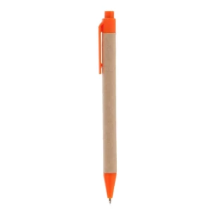 Bloco de notas Eco2 com caneta - Laranja