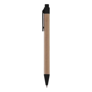 Bloco de notas Eco2 com caneta - Preto