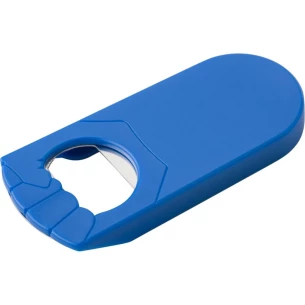 Abridor de plástico Mão - Azul