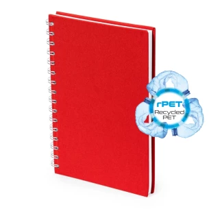 Caderno RPET A5 Murcia - vermelho