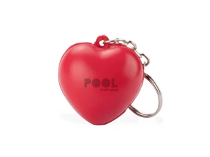 Porta-chaves anti-stress LOVE - Vermelho