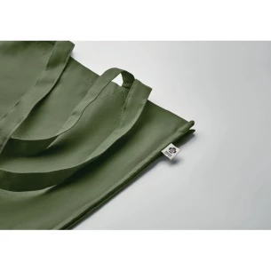 Saco de algodão orgânico BENTE COLOUR - Verde