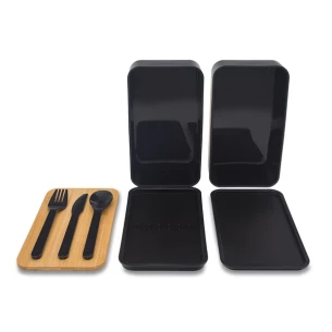 Lancheira Victor dupla - Preto