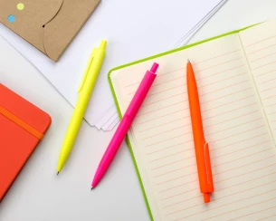 Caneta esferográfica NEON - Laranja