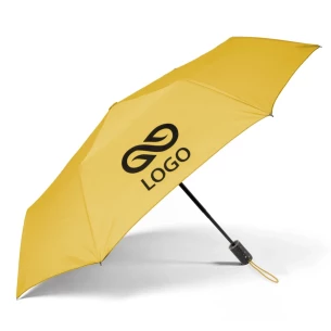 Guarda-chuva dobrável LEEDS, automático - Amarelo