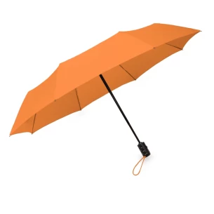 Guarda-chuva dobrável LEEDS, automático - Laranja