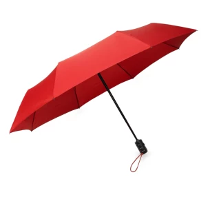 Guarda-chuva dobrável LEEDS, automático - Vermelho
