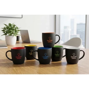 Caneca de cerâmica Esla 345 ml - Verde escuro
