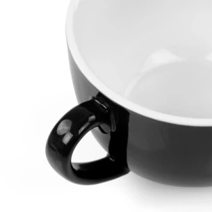 Chávena SIMPLE com pires 220 ml - Preto