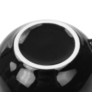 Chávena SIMPLE com pires 220 ml - Preto