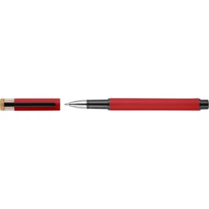 Conjunto de escritório Scriptoria, caneta esferográfica e caneta de tinta - vermelho