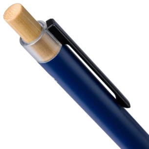 Conjunto de escrita Scriptoria, caneta esferográfica e caneta de tinta - azul