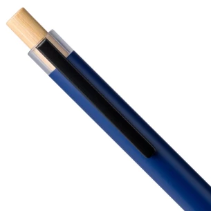 Conjunto de escrita Scriptoria, caneta esferográfica e caneta de tinta - azul