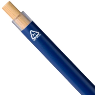 Conjunto de escrita Scriptoria, caneta esferográfica e caneta de tinta - azul