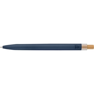 Conjunto de escrita Scriptoria, caneta esferográfica e caneta de tinta - azul