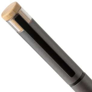 Conjunto de escritório Scriptoria, caneta esferográfica e caneta de tinta - cinzento