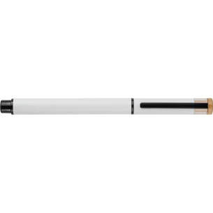 Conjunto de escritório Scriptoria, caneta esferográfica e caneta de tinta - branco